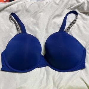 Bling strap VS Women's Blue Bra